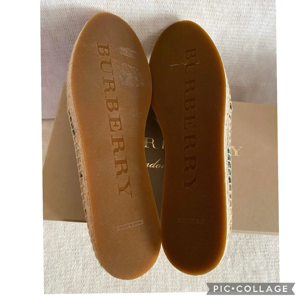 ✨Like New Burberry Floral Hodgeson Flat Espadrille